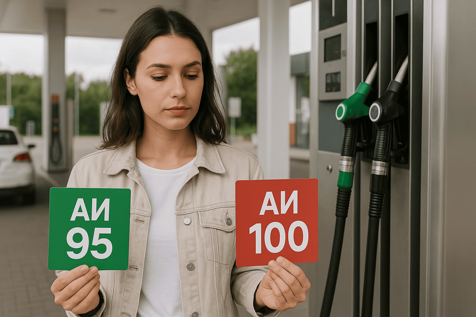 Можно залить 100 бензин вместо 95